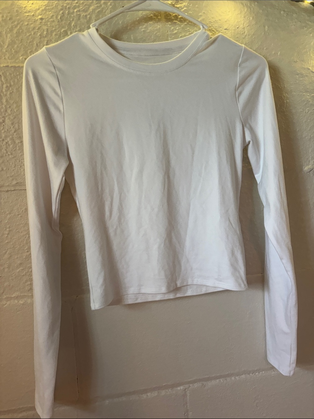 Hollister Women's Crewneck Tee in White